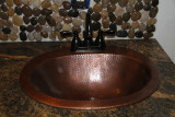 Copper Sink Closeup