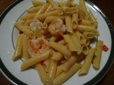 Spicy Scampi with Penne Ziti