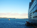 Arriving in the Bay of Islands, New Zealand