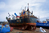 On Hastings beach