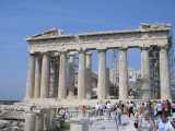 The famed Parthenon of Athens