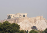 View of the Acropolis from afar