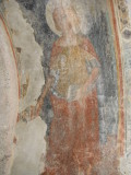 Remains of some of the church frescoes