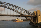 80 Sydney Opera House and harbour bridge, from Oosterdam