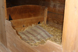 BED WITH STRAW MATRESS