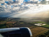 Approaching Leonardo da Vinci Airport Rome.jpg