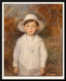 Jean, le jeune fils du peintre Helleu a lage de quatre ans, 1892