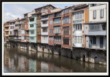 L'Agout waterside houses.