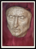Plaster Cast of Dantes Death Mask or of a Sculpture of Him