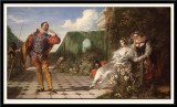 Scene from Twelfth Night (Malvolio and the Countess), exhibited 1840