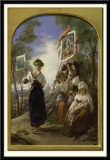 Neopolitan Peasants at the Festa of the Madonna del Acro, 1840
