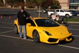 Me and the yellow Lambo.