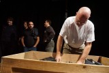 Peter Zegveld packing his equipment