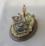 ANOTHER VIEW OF THE SERIES 1 LANDROVER DIORAMA