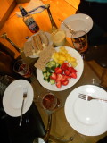 Dinner at Hamilton Court.