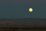 Moon over Southern Utah