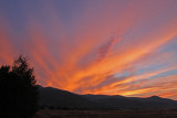 Sunset from our house