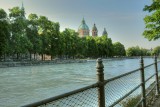 Isar River and St. Lukes Church