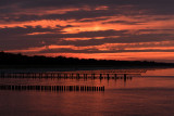 Sunset over the Beach