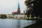 Town Scape with the Schwerin Cathedral