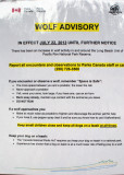 Spruce Fringe Trail - Wolf Warning