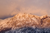 Sunset on Mount Morrone