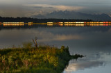 Sunset on the Train