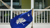 State flag, Isle of Palms, South Carolina, 2013