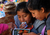 Schoolgirls, Sucre, Bolivia, 2014
