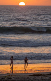 A dance at sunset, Imperial Beach, California, 2014