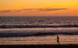  Dusk run, Imperial Beach, California, 2014