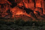 Sunset, Peralta Canyon, Arizona, 2014