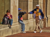 Fist Bump, Main Library, Jacksonville, Florida, 2014