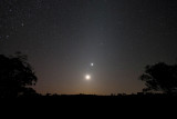 Conjunction Moon Venus Saturn Spica 8 Sept 13 