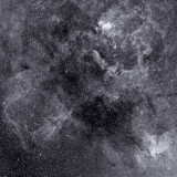 Milky Way NGC6188 area in  Ha 