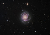 Spiral Galaxy NGC1232 crop view 