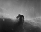 Horsehead Nebula in Hydrogen Alpha Light