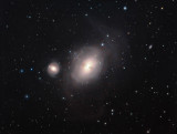Unusual distorted elliptical galaxy NGC1316