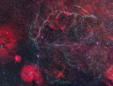 Vela Supernova Remnant 6 panel Mosaic