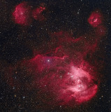 The Running Chicken Nebula 