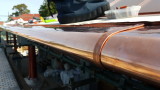 Hand made curved copper fascia Scots College Bellevue Hill