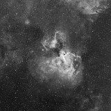 Omega Nebula in Hydrogen Alpha