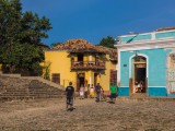 Trinidad Cobblestone Street