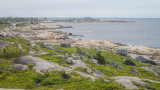 Peggy's Cove view from Swissair Flight 111 Memorial