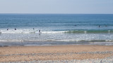 Surfing at Lawrencetown Beach