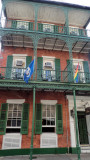 Colorful homes in French Quarter
