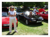 Wendy at the MX5 show Kimbolton Castle Bedford