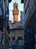 A morning walk toward Palazzo Vecchio...