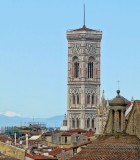 The bell tower from my balcony...perfect view for lazy people!