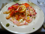 Unforgettable Carpaccio of fresh  fish